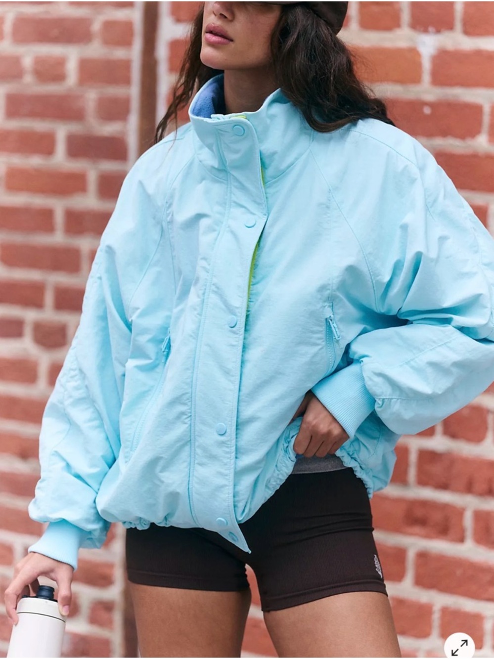 Free People Movement Field Tripper Jacket Blue